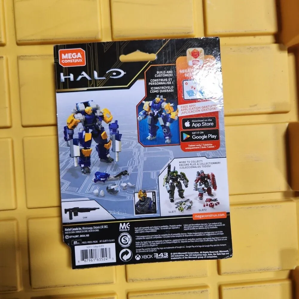 Mega Construx Halo Skyfire Exosuit Figure Glb73 Probuilder 81 Pcs Nib New Sealed